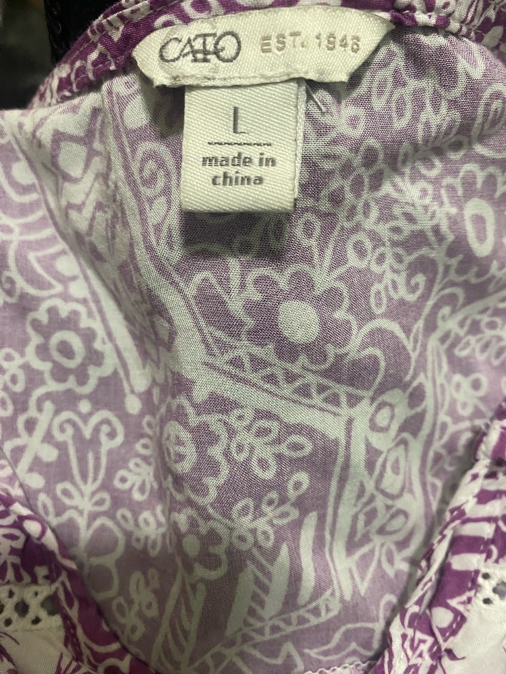 Cato Floral Tunic - Picture 6 of 7